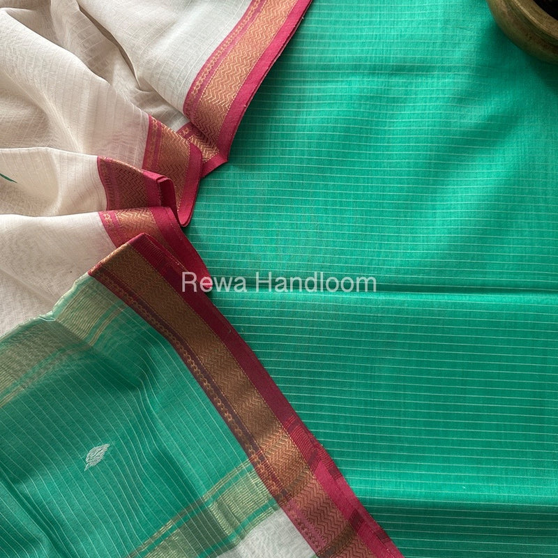Maheshwari Motifs Top-Dupatta Set