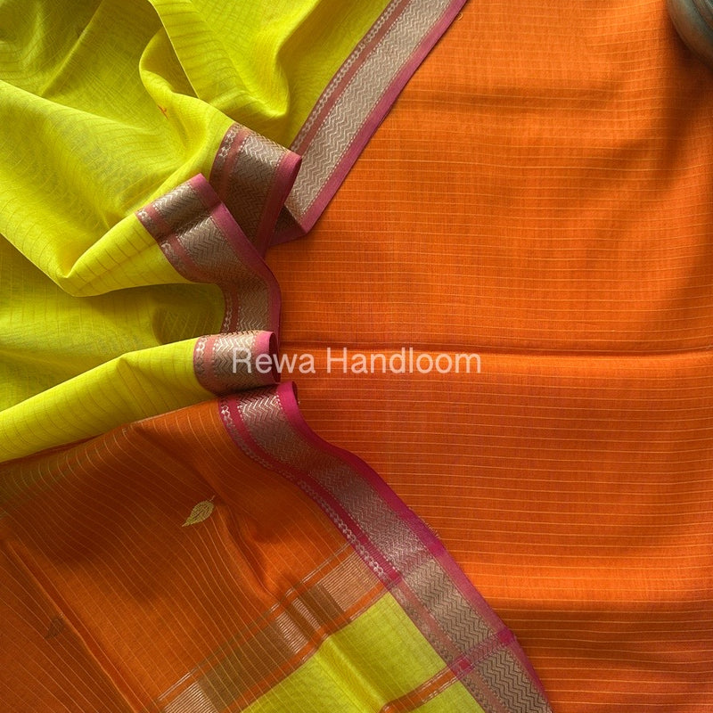 Maheshwari Motifs Top-Dupatta Set