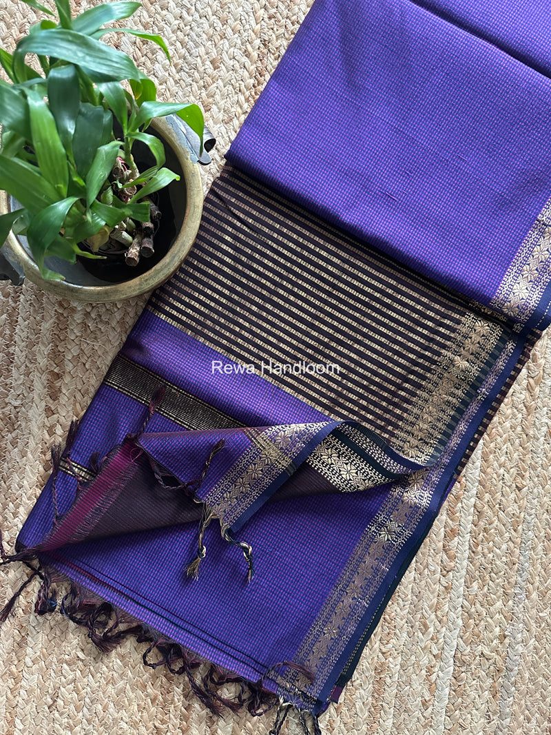 Maheshwari Garbha Reshami Silk Saree