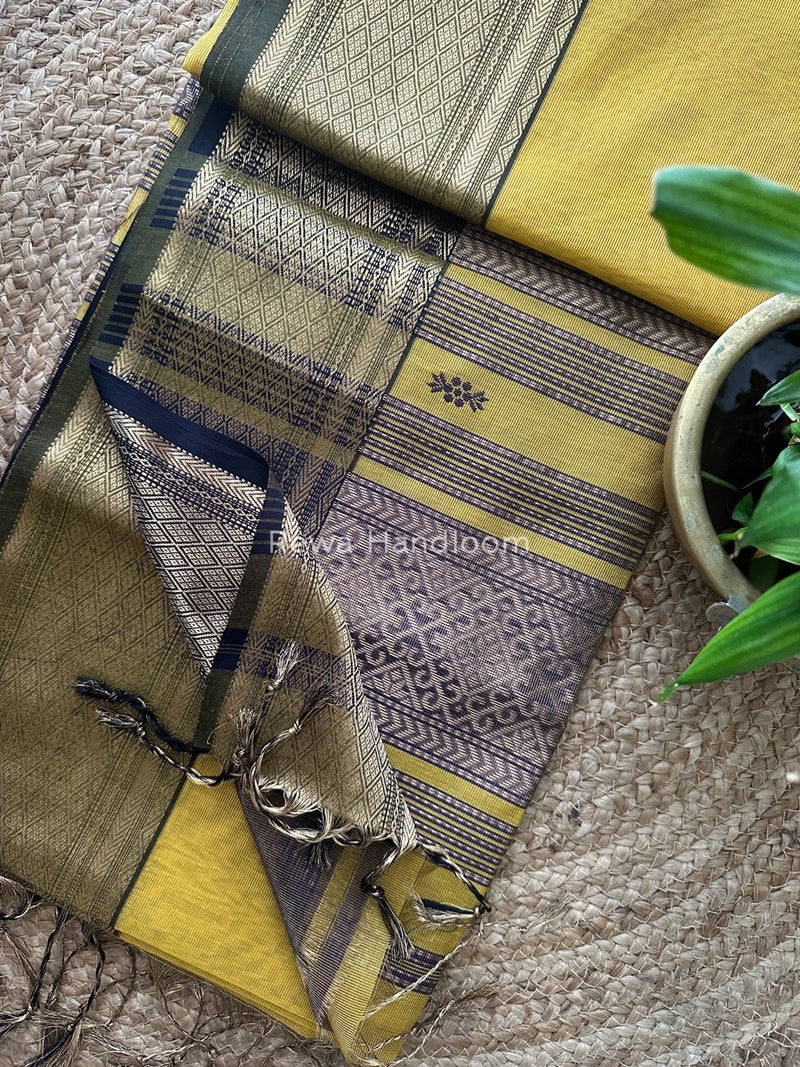Maheshwari Tissue Rich Pallu Saree