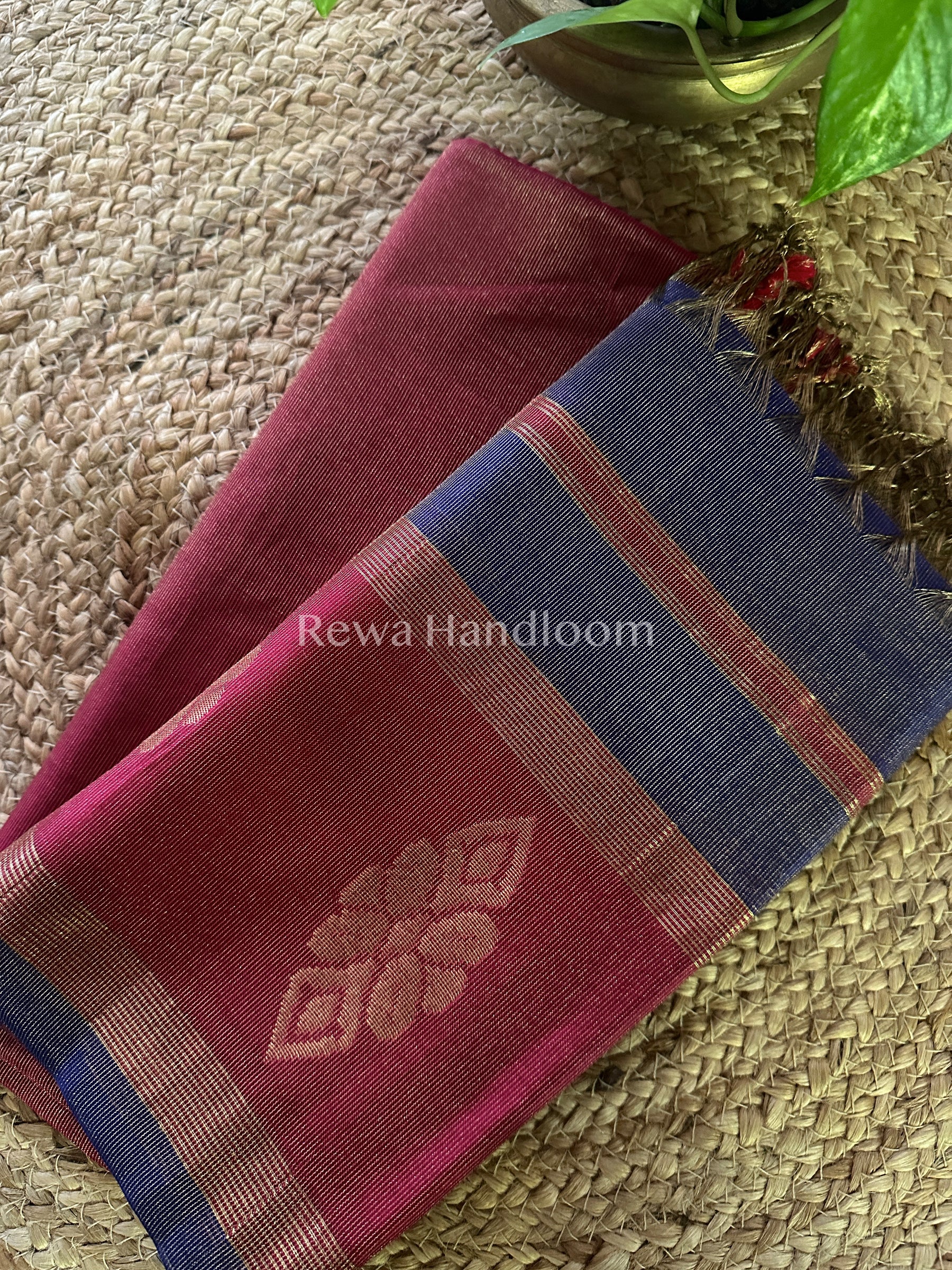 Maheshwari Tissue Buta Dress Material