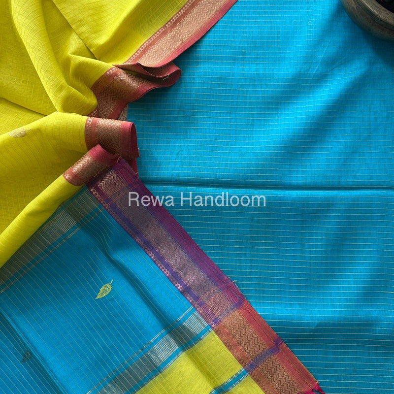 Maheshwari Motifs Top-Dupatta Set