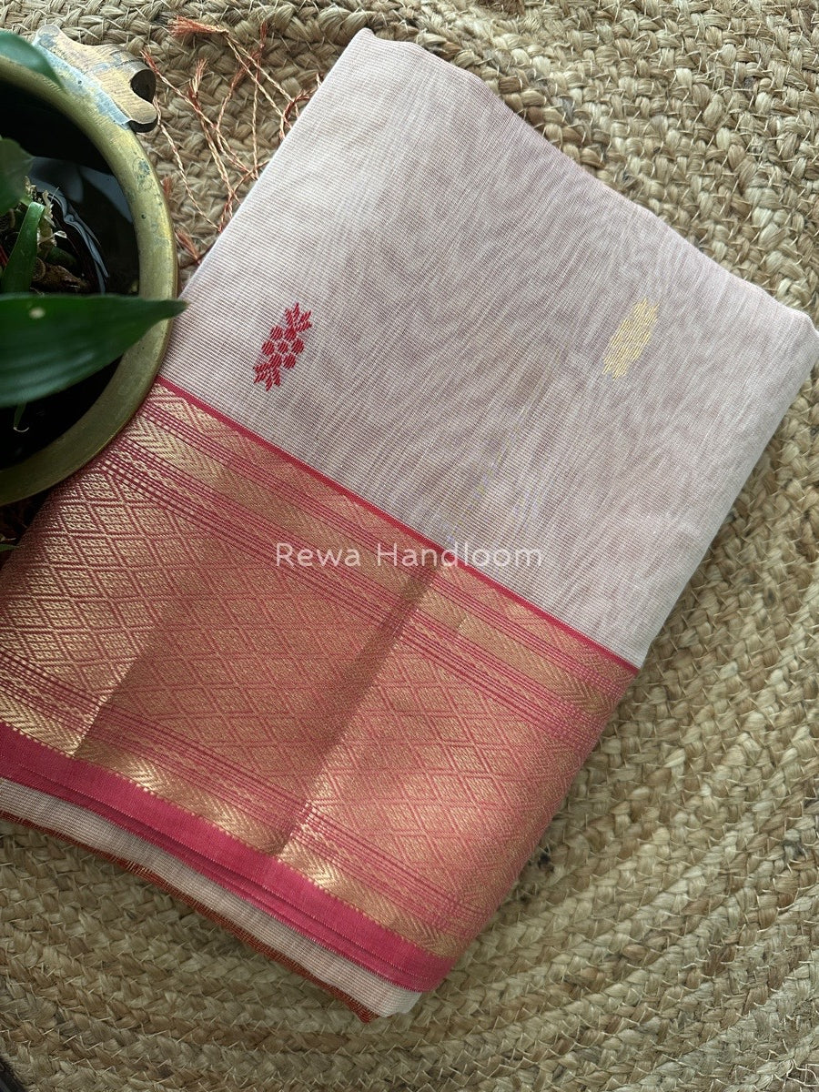 Maheshwari Tissue Rich Pallu Saree