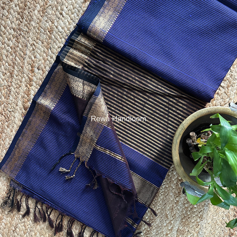 Maheshwari Garbha Reshami Silk Saree