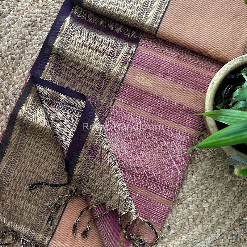Maheshwari Tissue Rich Pallu Saree
