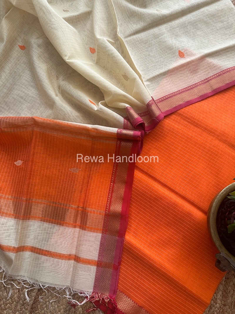 Maheshwari Rama Green-Maroon Top Dupatta Sets PST018