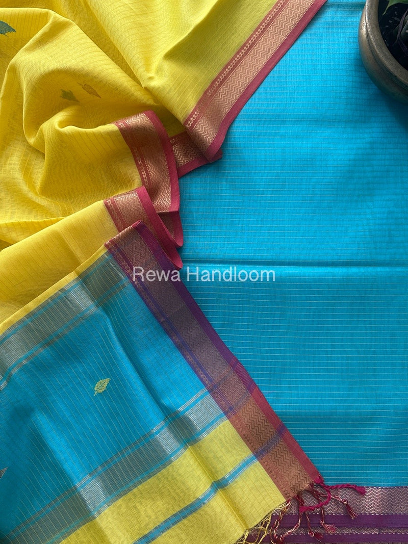 Maheshwari Motifs Top-Dupatta Set