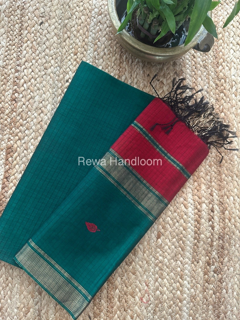 Maheshwari Top-Dupatta Set