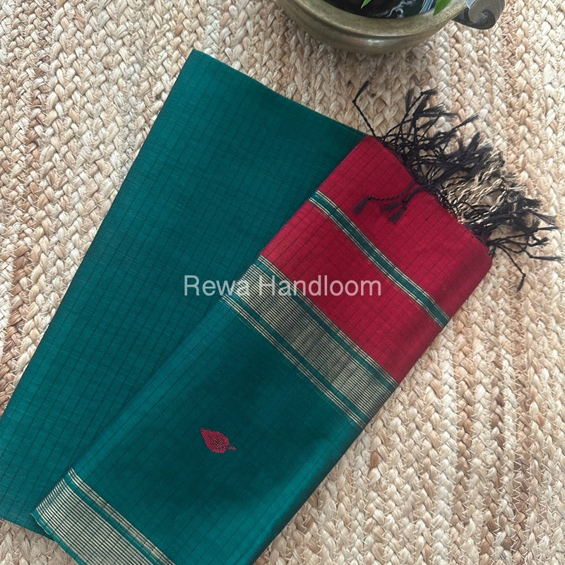 Maheshwari Top-Dupatta Set