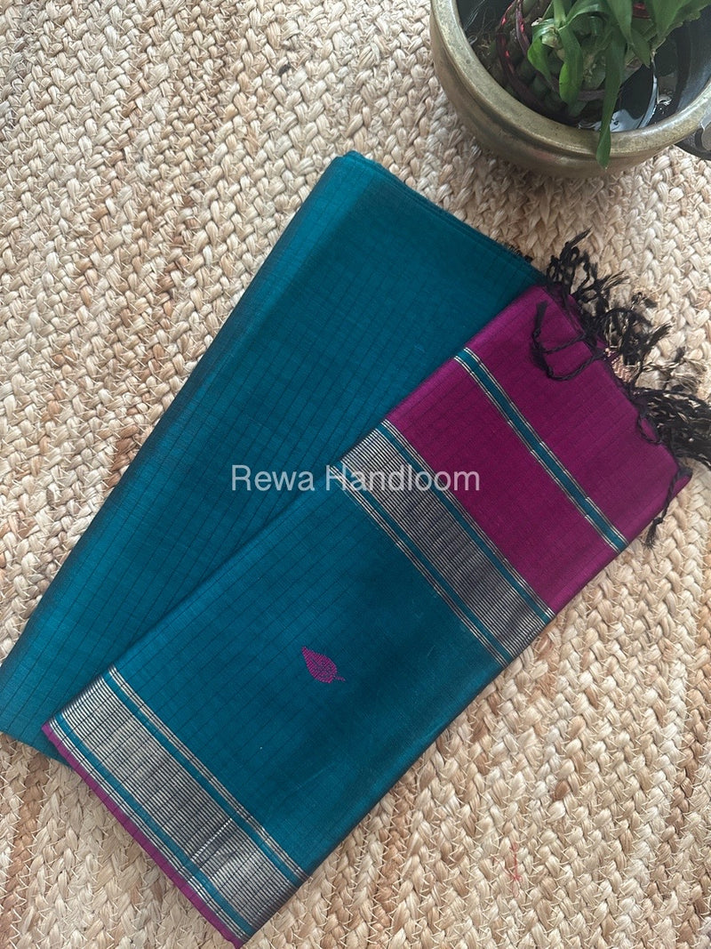 Maheshwari Top-Dupatta Set