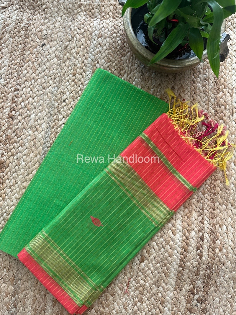 Maheshwari Top-Dupatta Set