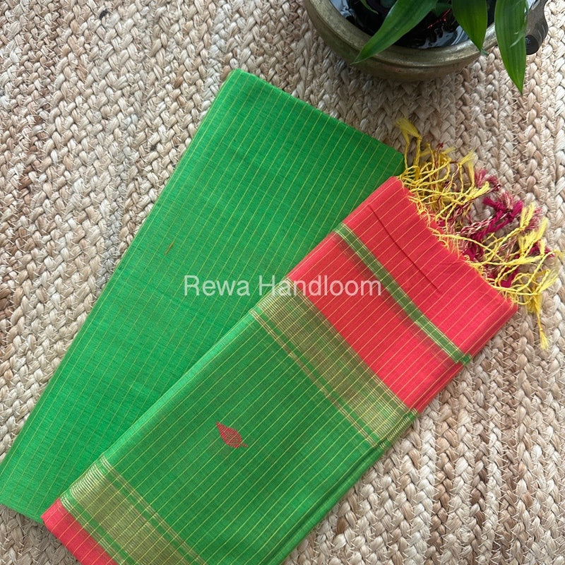 Maheshwari Top-Dupatta Set