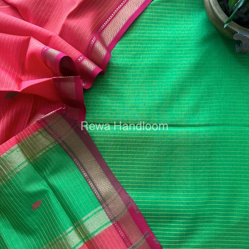 Maheshwari Motifs Top-Dupatta Set