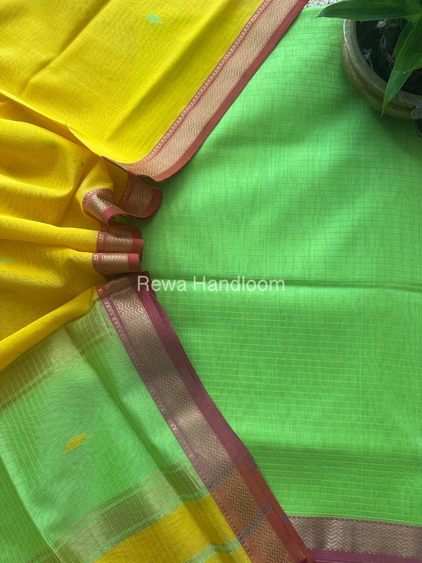 Maheshwari Motifs Top-Dupatta Set