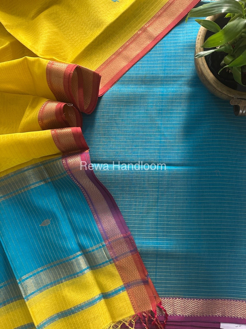 Maheshwari Motifs Top-Dupatta Set