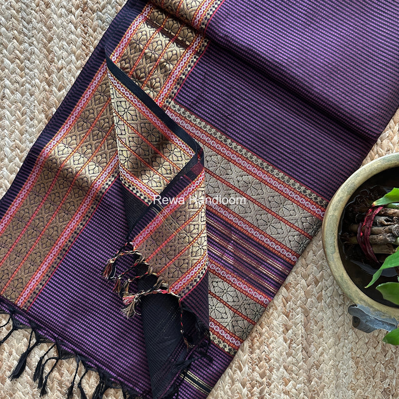 Maheshwari Garbha Reshami Rich Pallu Silk Saree