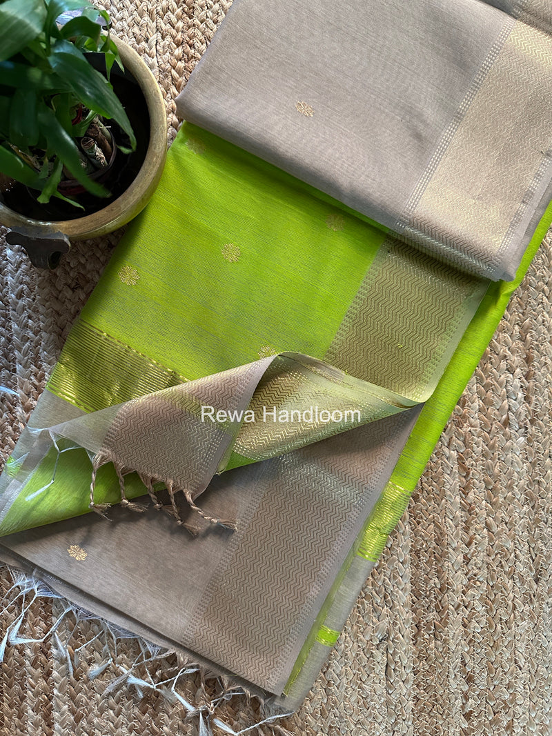 Maheshwari Flower Butti Saree