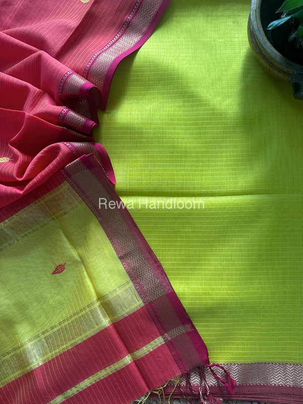 Maheshwari Motifs Top-Dupatta Set