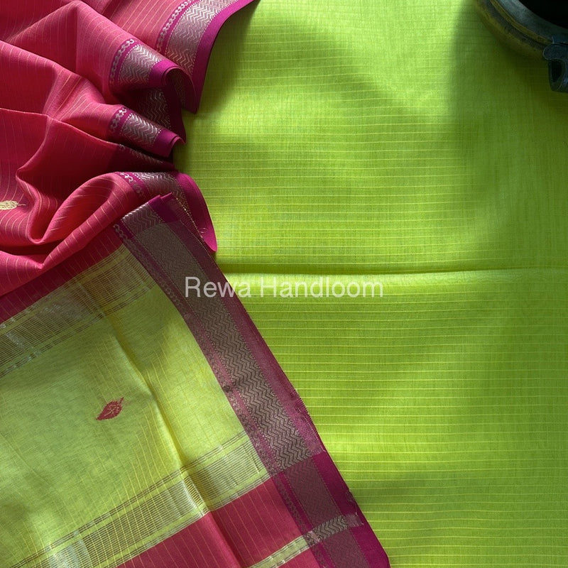 Maheshwari Motifs Top-Dupatta Set