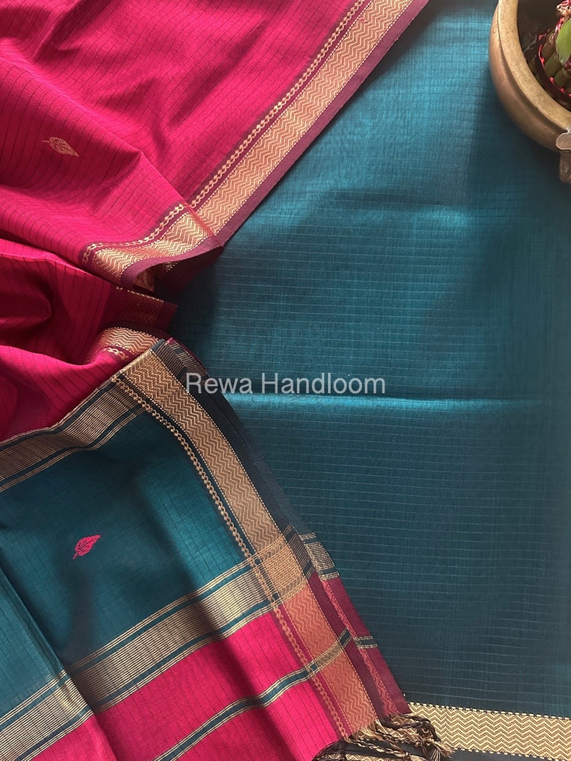 Maheshwari Motifs Top-Dupatta Set