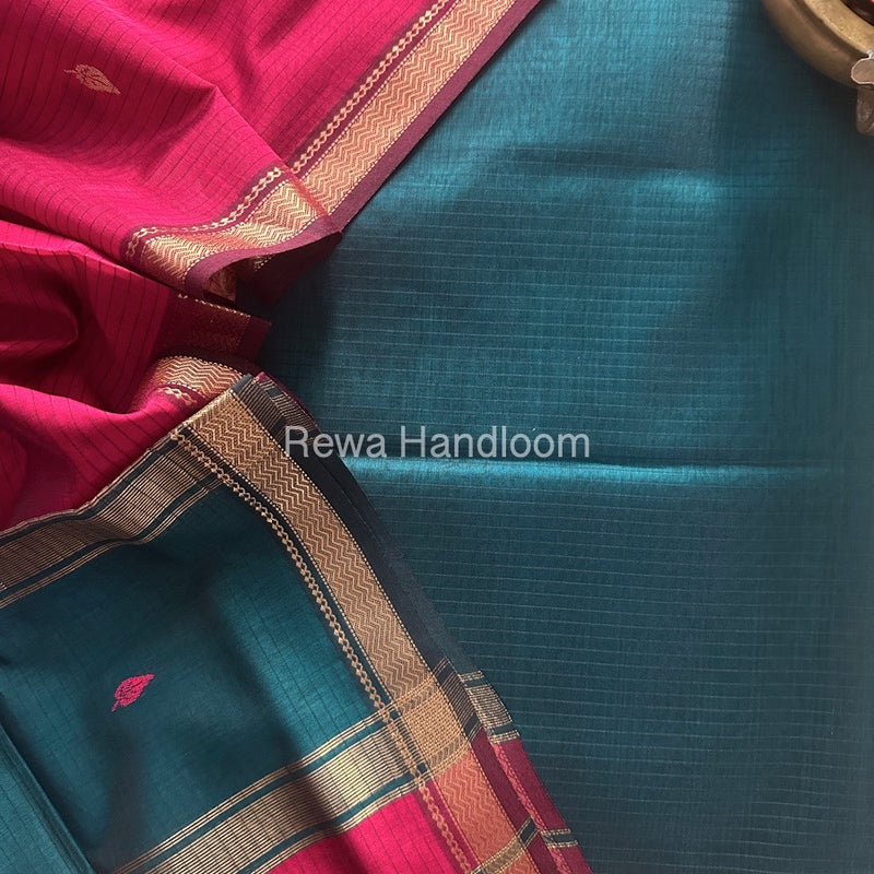 Maheshwari Motifs Top-Dupatta Set