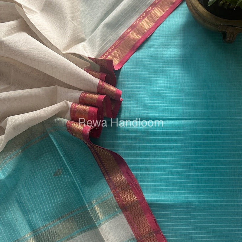 Maheshwari Motifs Top-Dupatta Set