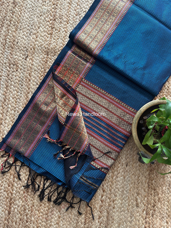Maheshwari Garbha Reshami Rich Pallu Silk Saree