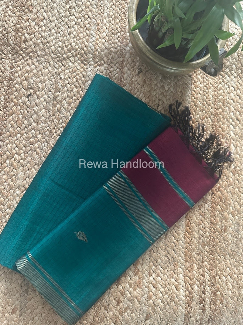 Maheshwari Top-Dupatta Set