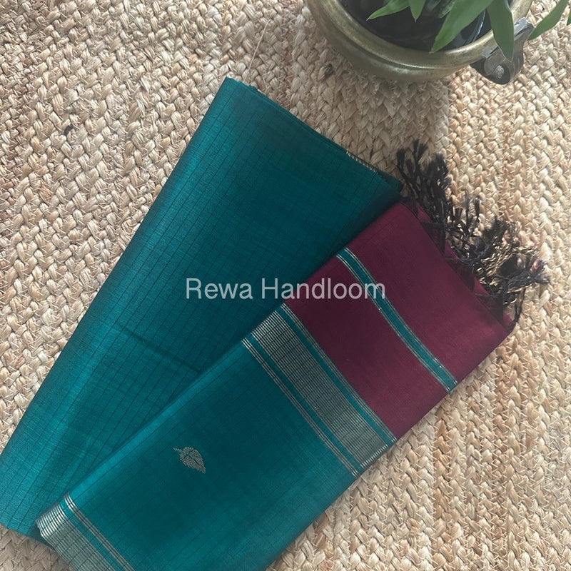 Maheshwari Top-Dupatta Set