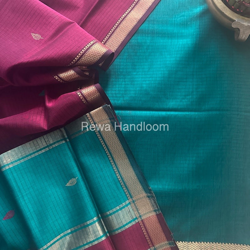 Maheshwari Motifs Top-Dupatta Set