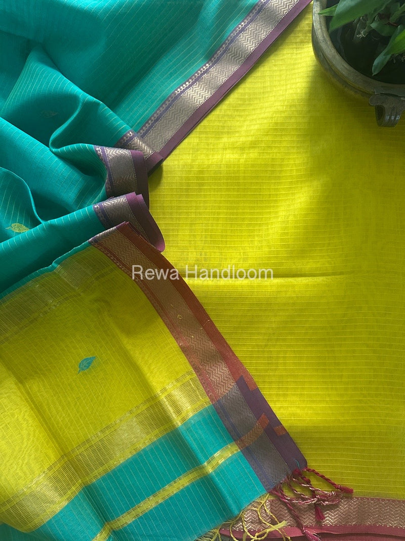 Maheshwari Motifs Top-Dupatta Set