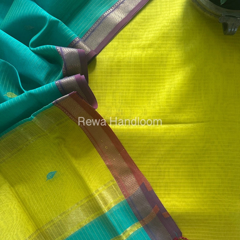 Maheshwari Motifs Top-Dupatta Set