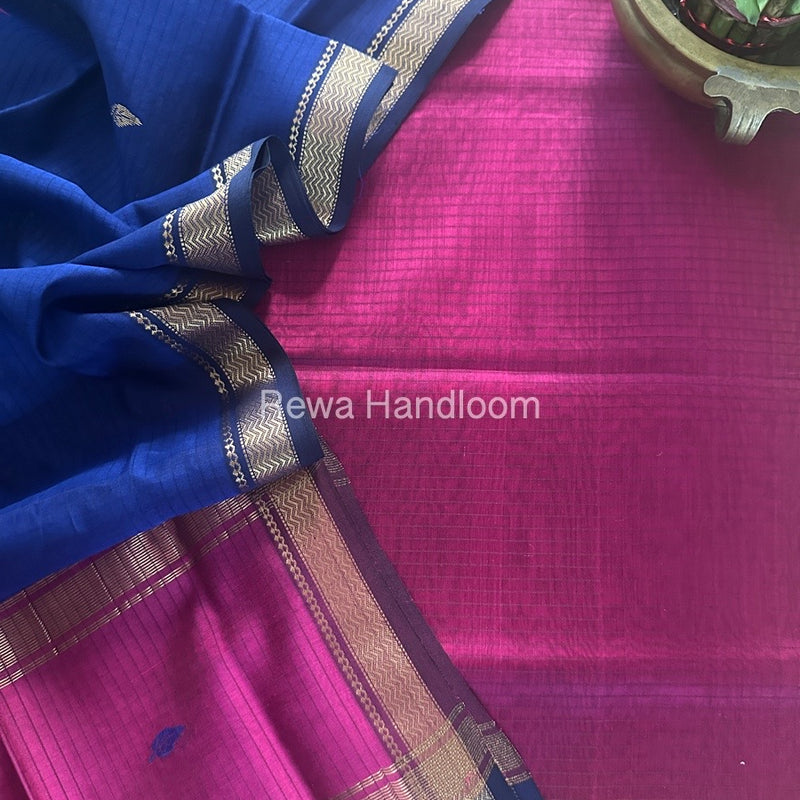 Maheshwari Motifs Top-Dupatta Set