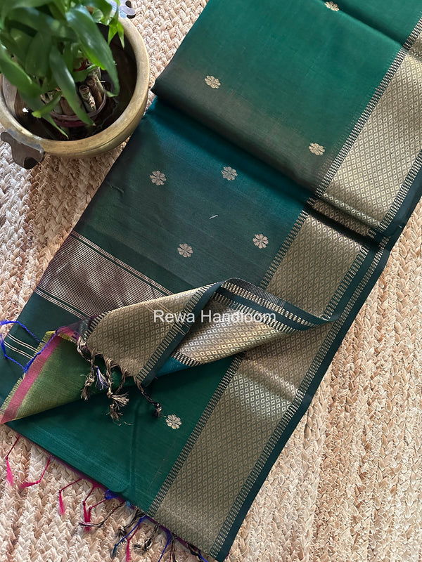 Maheshwari Flower Butti Saree