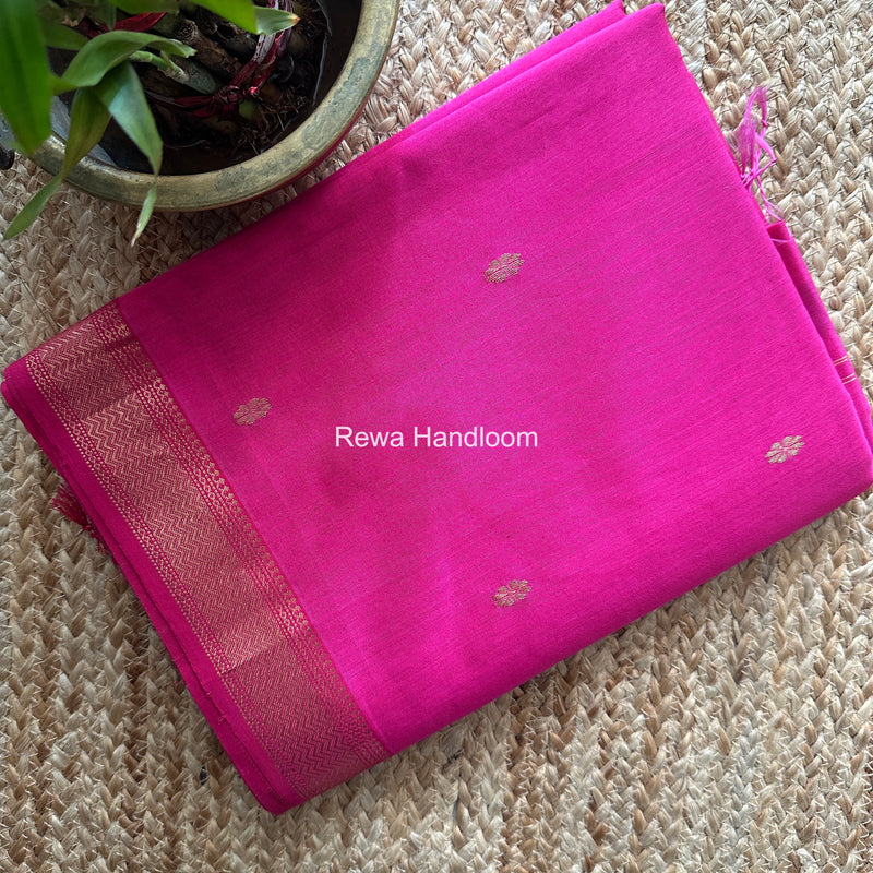Maheshwari Magenta Aami Butti Saree SBT0099