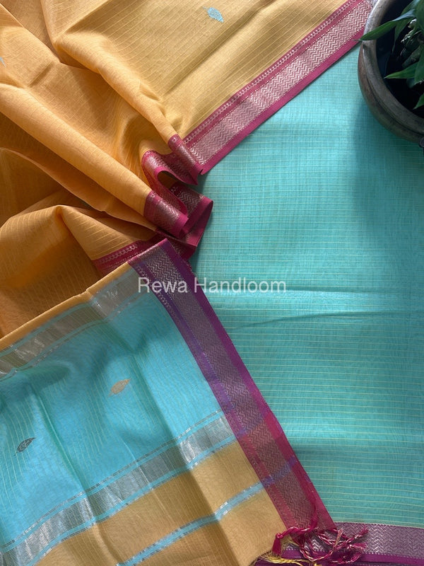 Maheshwari Motifs Top-Dupatta Set