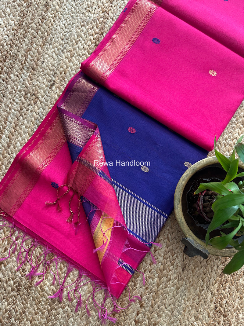 Maheshwari Aami Butti Saree