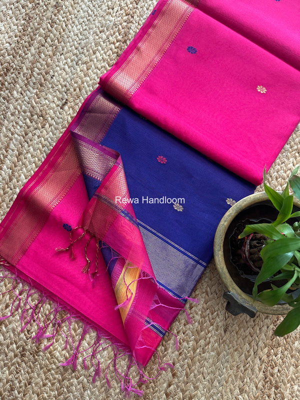 Maheshwari Aami Butti Saree