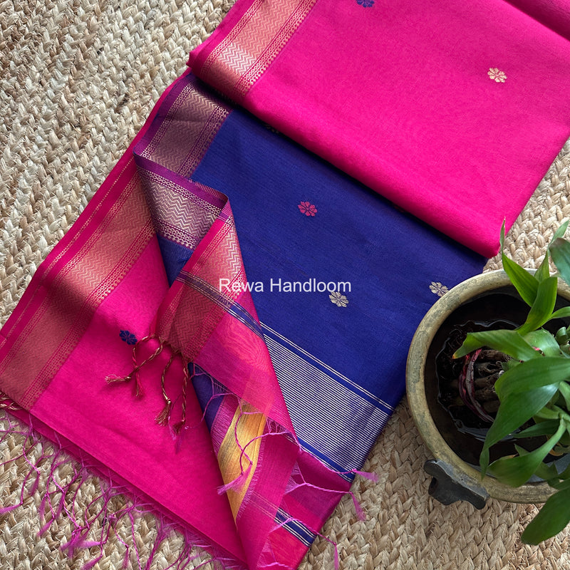 Maheshwari Aami Butti Saree