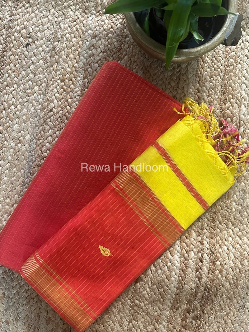 Maheshwari Top-Dupatta Set