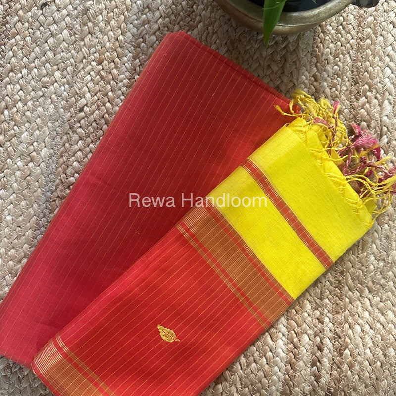 Maheshwari Top-Dupatta Set