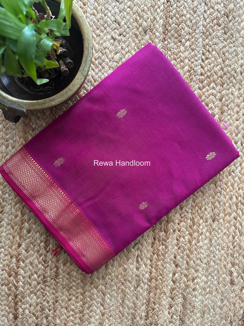 Maheshwari Purple Aami Butti Saree SBT0095