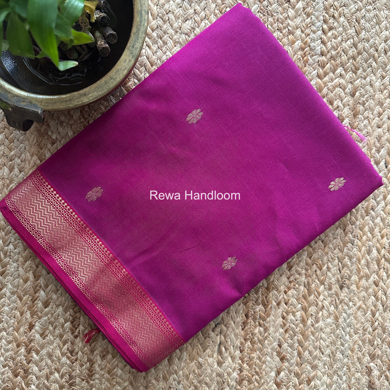 Maheshwari Purple Aami Butti Saree SBT0095