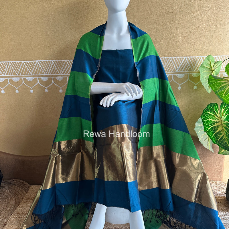 Maheshwari Top-Dupatta