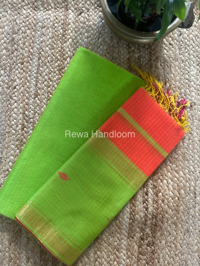 Maheshwari Top-Dupatta Set