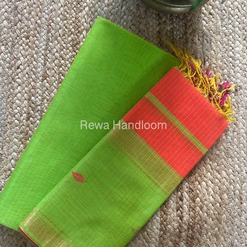 Maheshwari Top-Dupatta Set