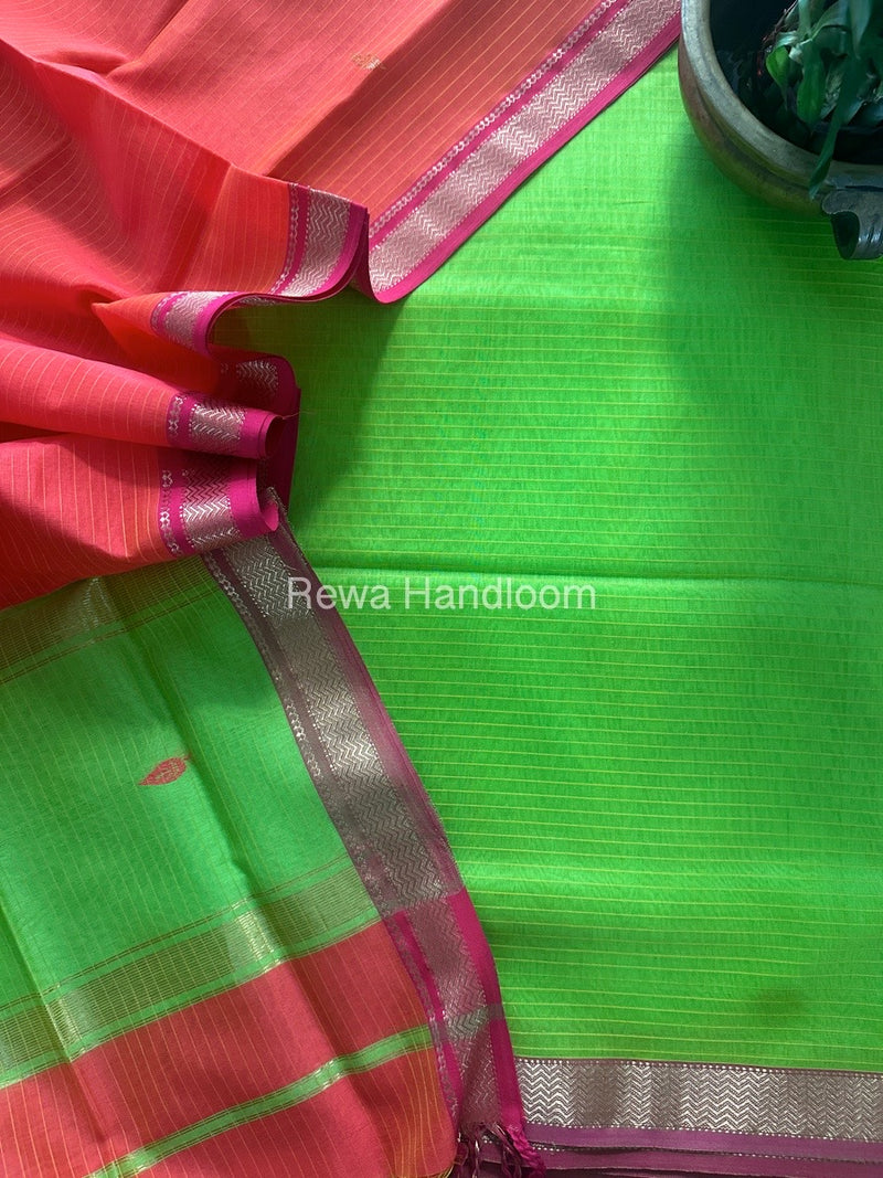 Maheshwari Motifs Top-Dupatta Set