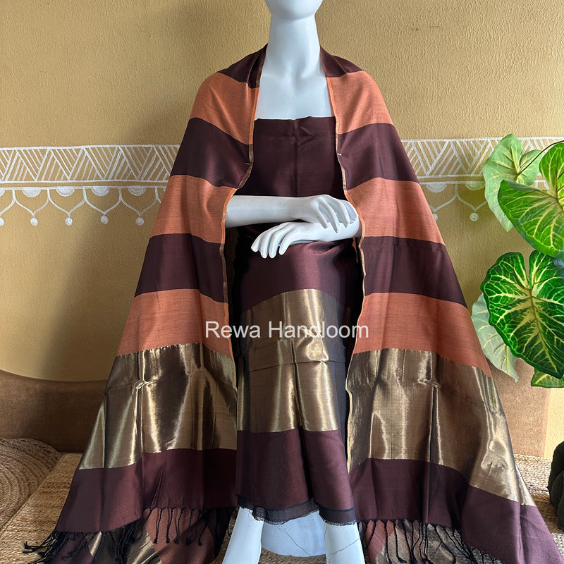 Maheshwari Top-Dupatta