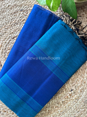 Maheshwari Royal Blue-Green Multicolour Dress Material RTP02