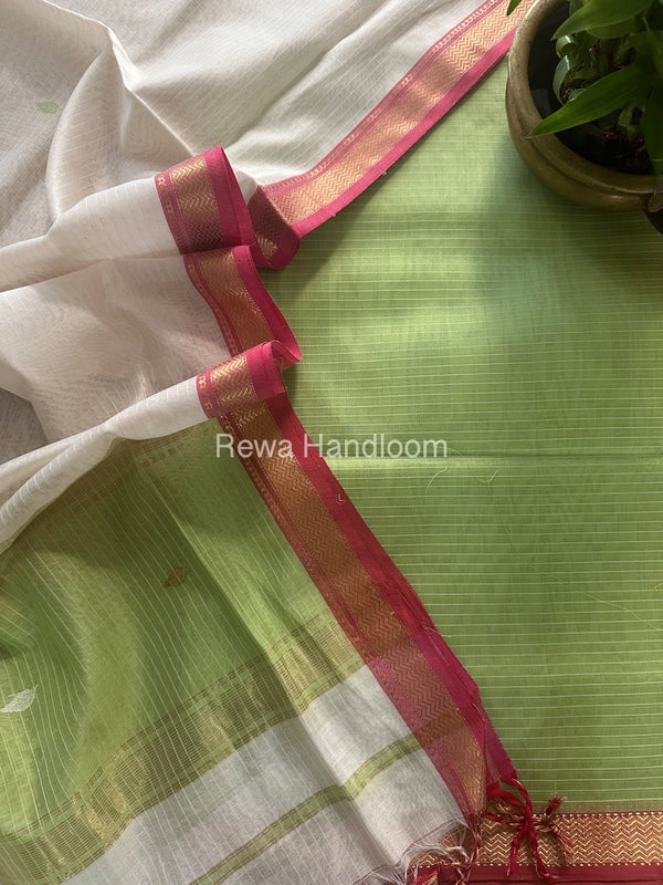 Maheshwari Motifs Top-Dupatta Set